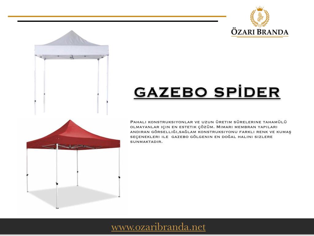3x3 Katlanabilir Çardak Gazebo Stand Çadırı 